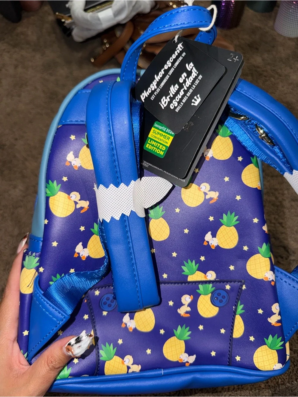 Disney loungefly glow in the dark stitch limited edition 2024